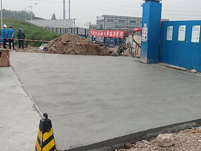 遠景能源葉片工廠路面平整及堆場項目